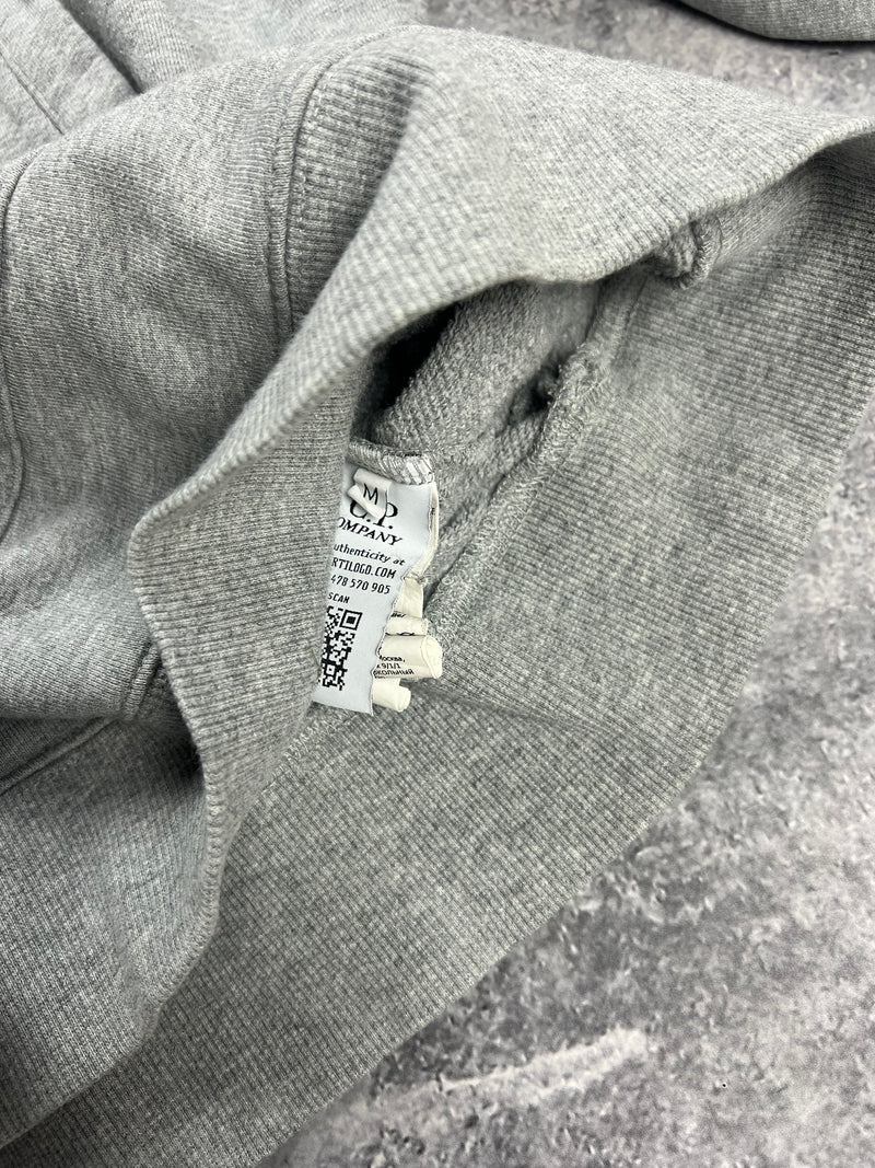 CP company grey hoodie