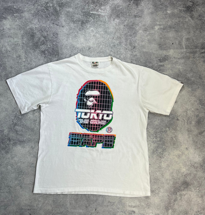 Bape white Tokyo tee