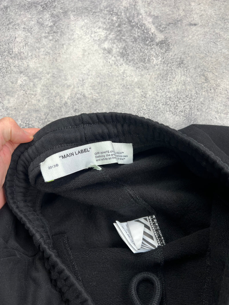 Off-white tape black shorts