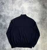 Canada goose navy blue hybridge knit packable