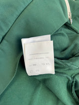 Moncler green big logo track jacket