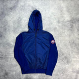 Canada goose blue windbridge hoodie