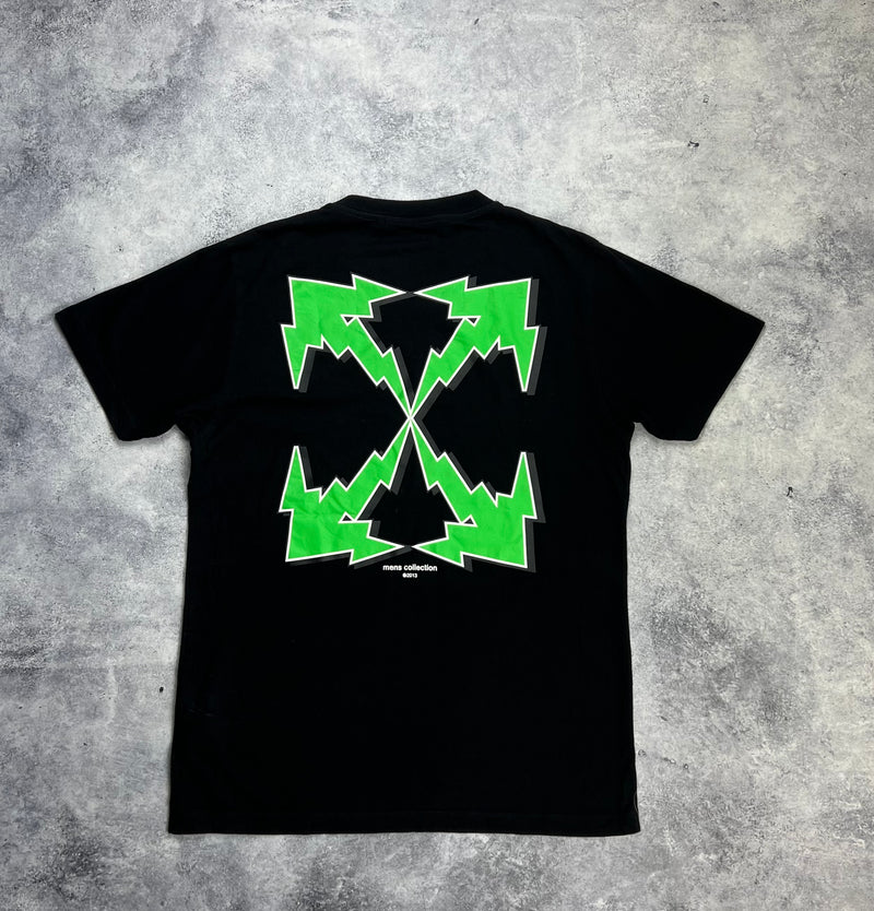 Off-white bolt arrow black tee