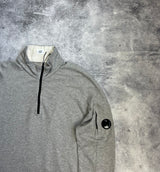 CP company grey 1/4 zip jumper