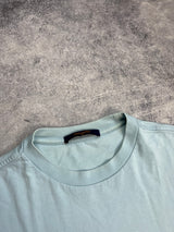 Louis Vuitton baby blue Gradient tee