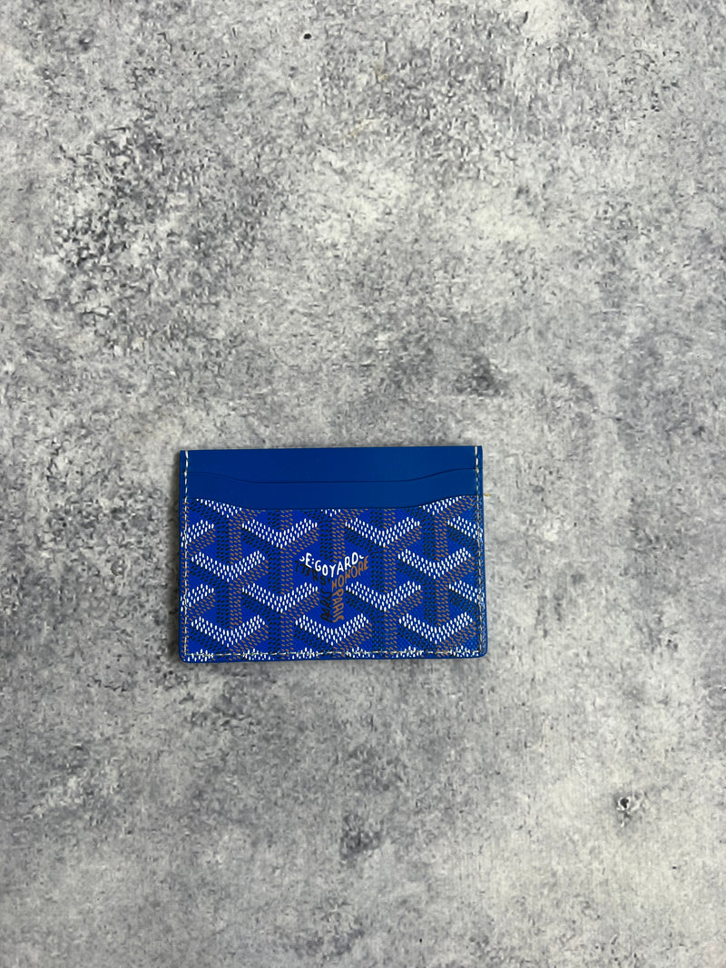 Goyard Saint Sulpice blue cardholder