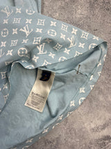 Louis Vuitton baby blue Gradient tee