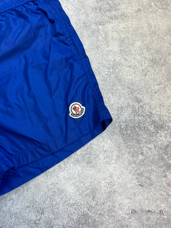 Moncler blue swim shorts