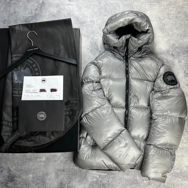 Canada goose boulder grey Crofton puffer jacket