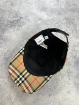 Burberry london check cap