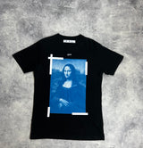 Off-white Mona Lisa black graphic tee