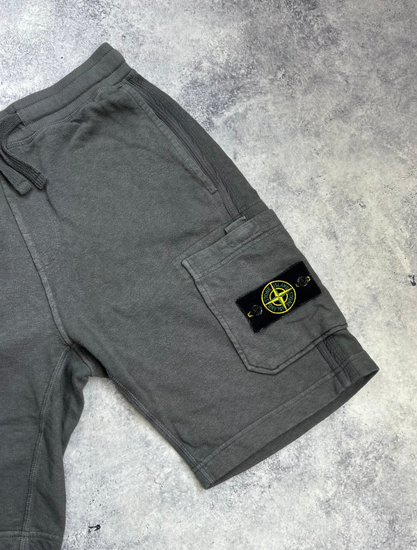 Stone island 2020 grey cotton shorts