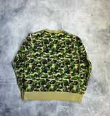 Bape ABC green camo jumper