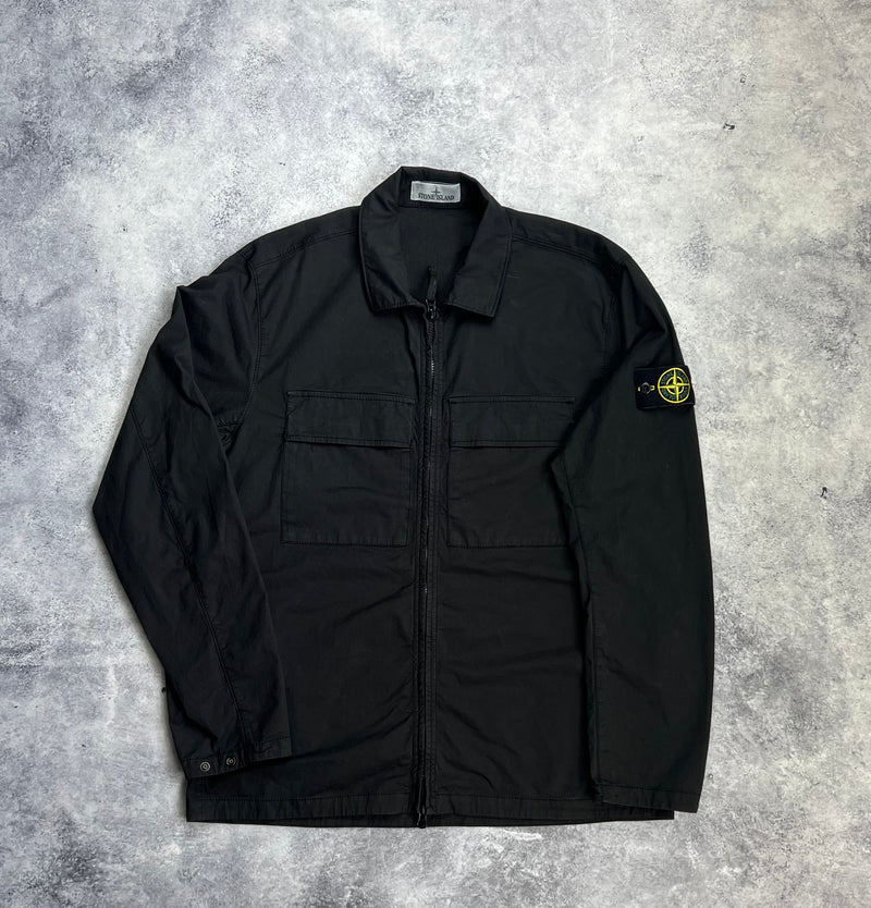 Stone island 2023 black overshirt