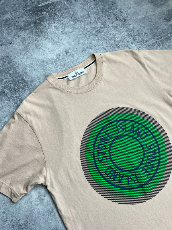 Stone island AW21 beige graphic tee