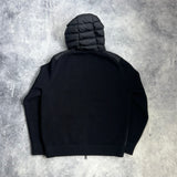 Moncler black tricot cardigan