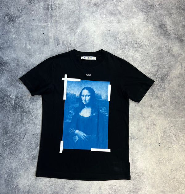 Off-white Mona lisa black graphic tee