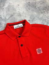 Stone island SS15 red polo shirt