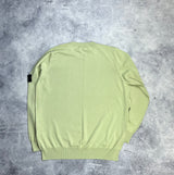 Stone island 2022 light green jumper