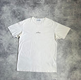 Stone island AW19 white graphic tee