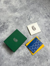 Goyard Saint Sulpice blue cardholder