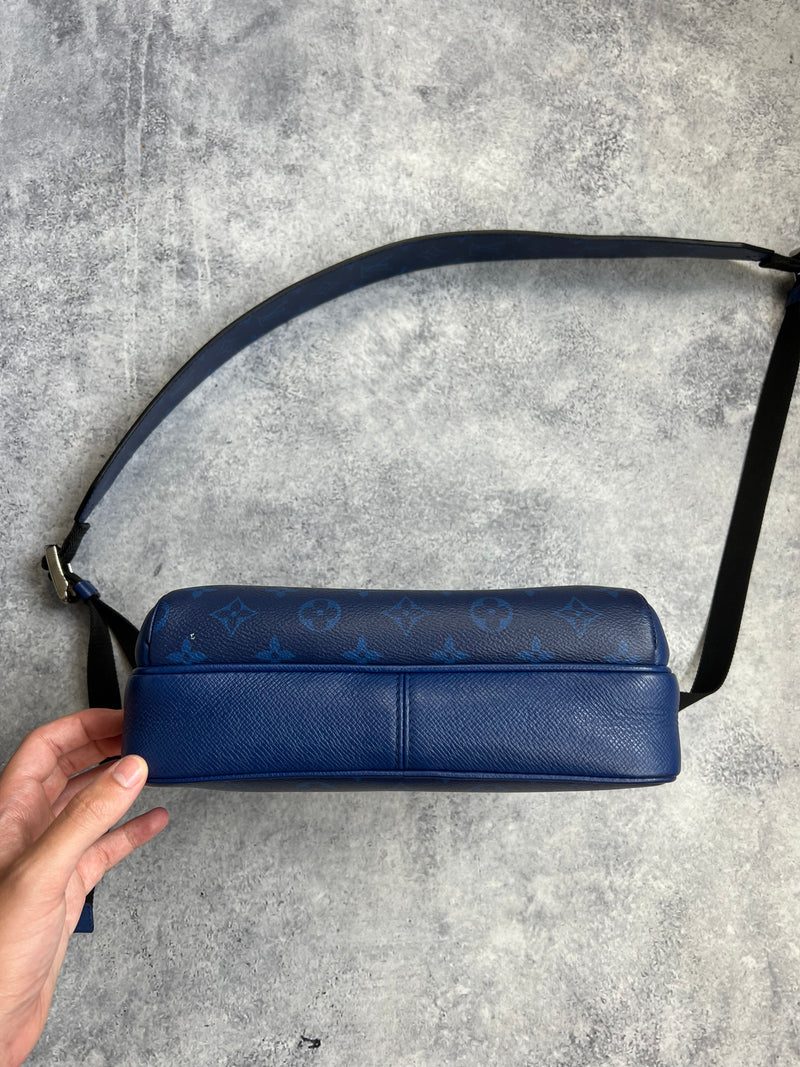 Louis Vuitton monogram pacific taiga blue outdoor messenger bag