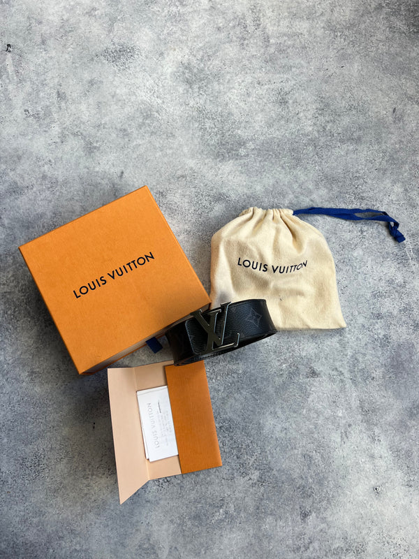 Louis Vuitton black eclipse 40MM belt