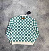 Louis Vuitton Damier cotton sweatshirt