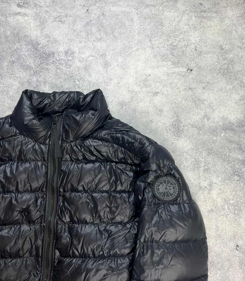 Canada goose black crofton black label jacket