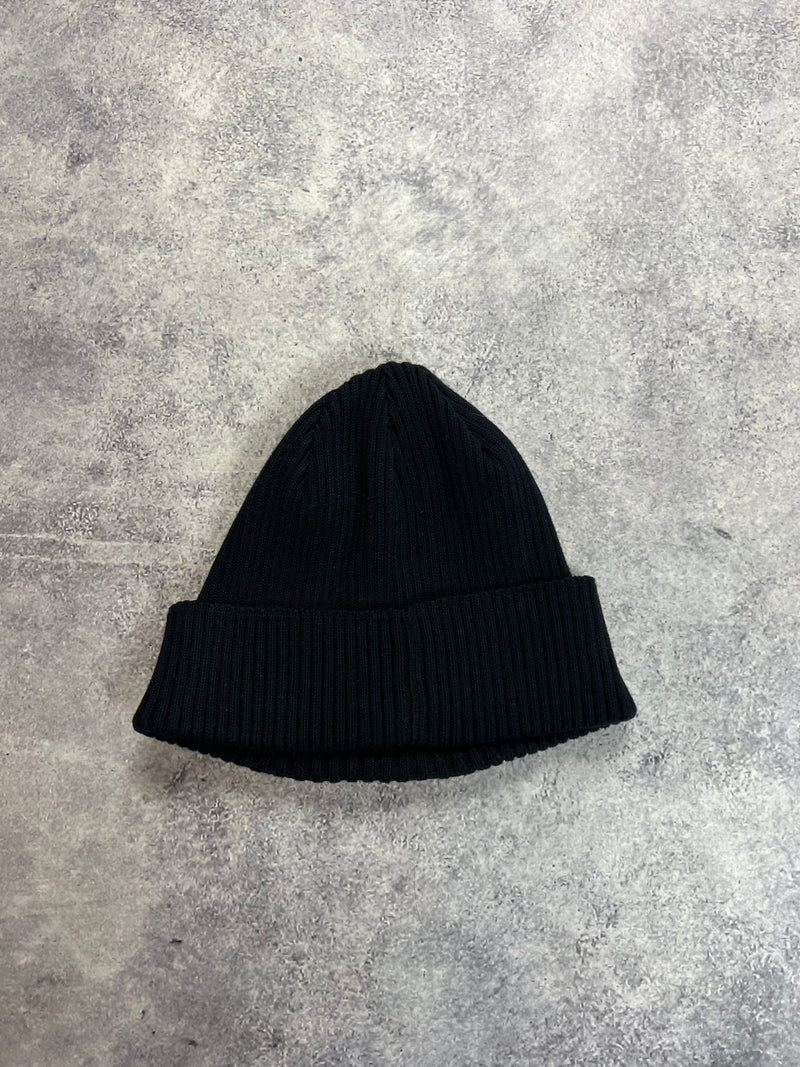 CP company navy goggle beanie