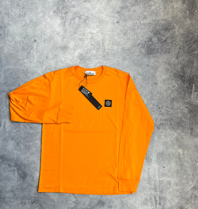 Stone island SS23 orange L/S tee