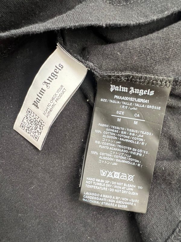 Palm angels Hong Kong black spray tee