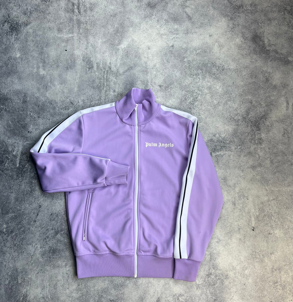 Palm angels lilac track jacket