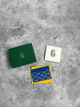 Goyard Saint Sulpice blue cardholder