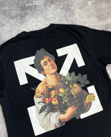 Off-white Caravaggio boy black tee