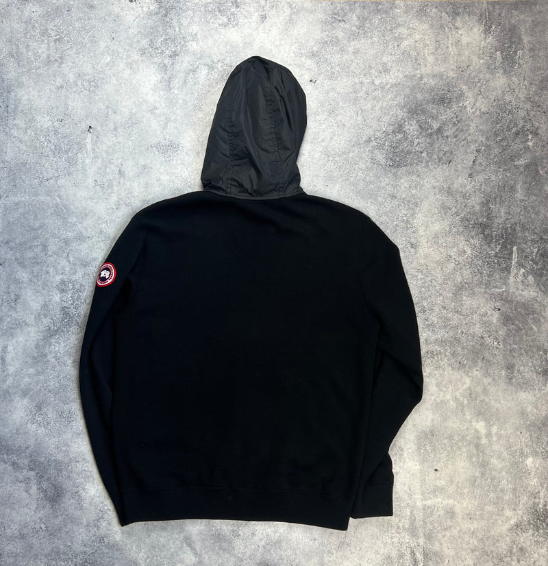 Canada goose black windbridge hoodie