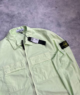 Stone island 2023 green overshirt