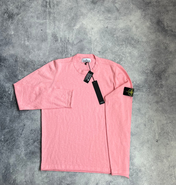 Stone island SS23 pink jumper