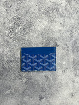 Goyard Saint Sulpice blue cardholder