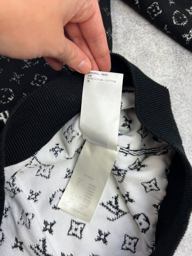 Louis vuitton black Gradient jumper