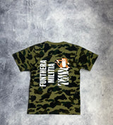 Bape green camo tiger tee