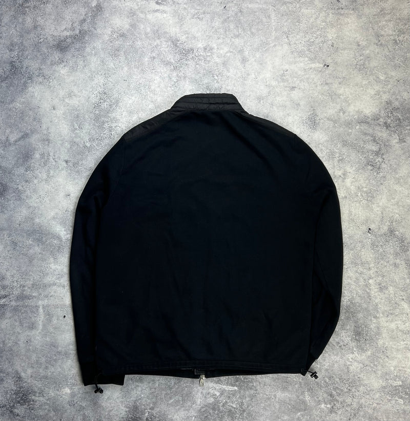 Moncler black tricot cardigan