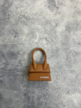 Jacquemus the Chiquito brown signature mini handbag