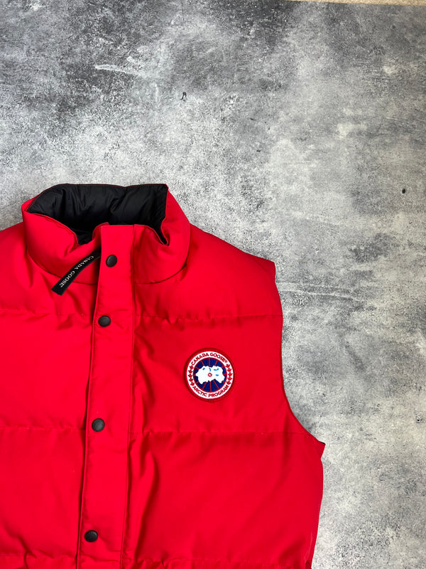 Canada goose red freestyle gilet