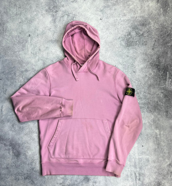 Stone island SS20 pink quartz hoodie