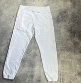 Moncler tri-colour white joggers