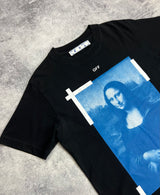 Off-white Mona Lisa black graphic tee