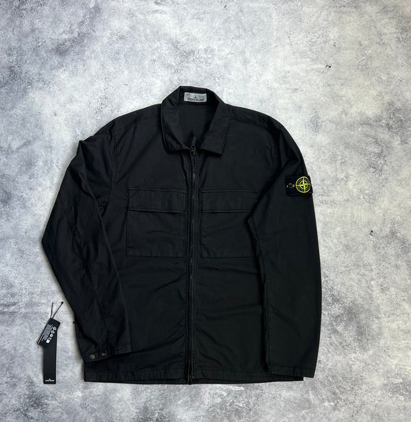 Stone island 2023 black overshirt