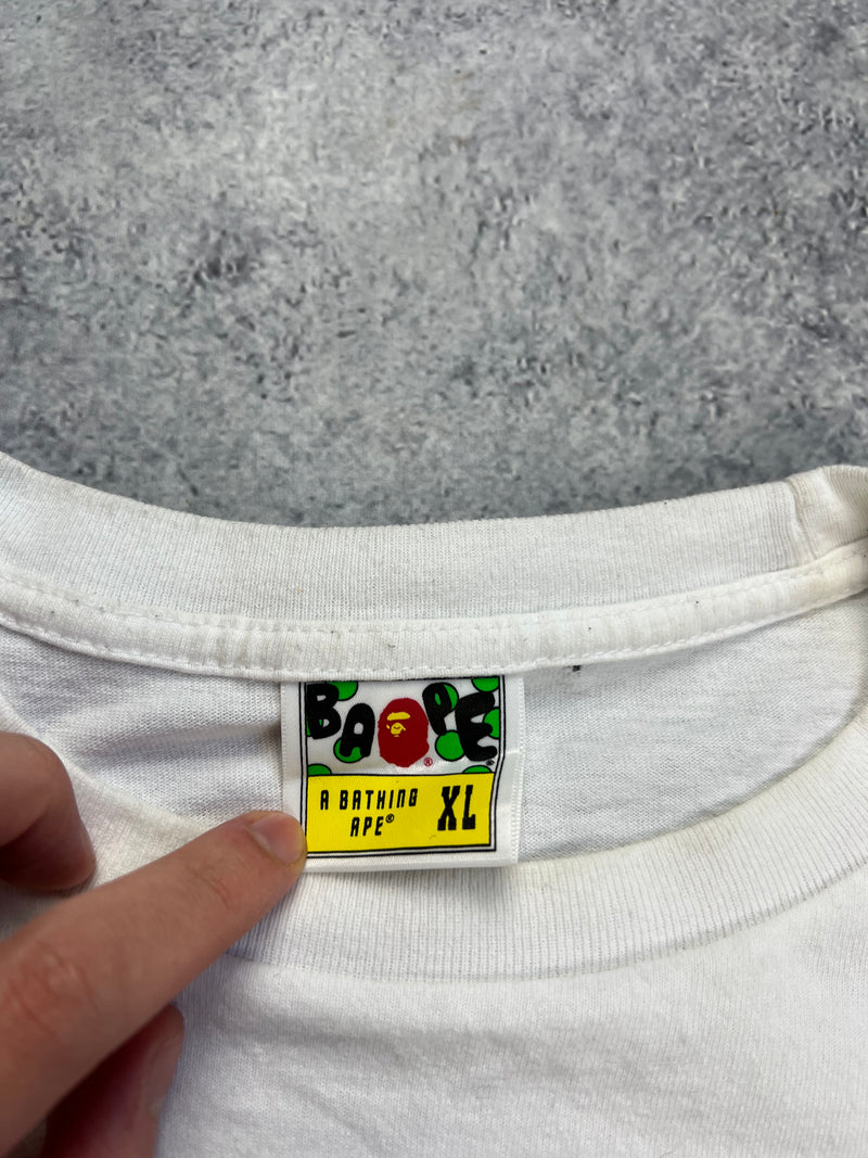 Bape white Tokyo tee