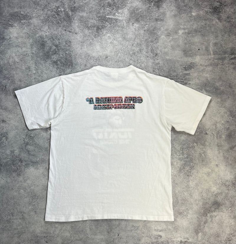 Bape white Tokyo tee